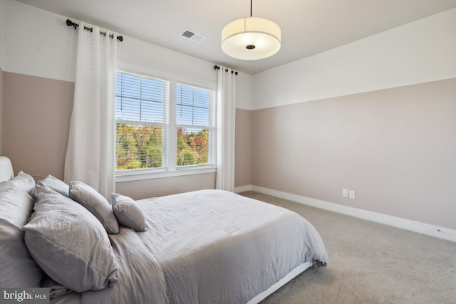 bedroom with carpet flooring