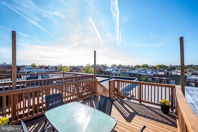 view of deck