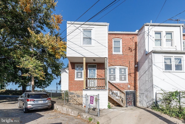 view of townhome / multi-family property