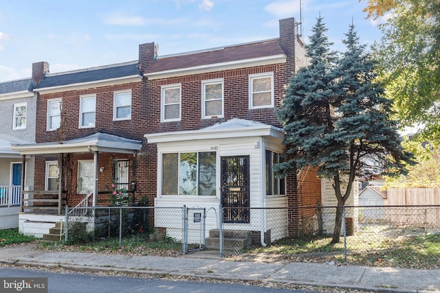 view of townhome / multi-family property