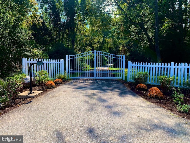 view of gate