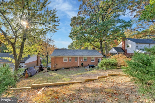 view of back of house