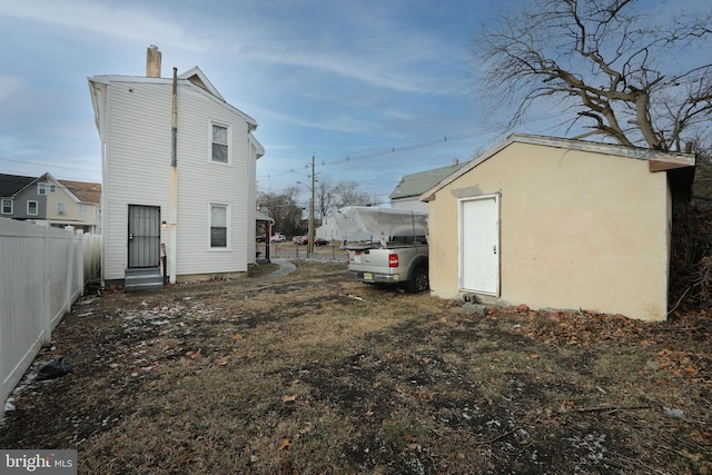 view of back of house