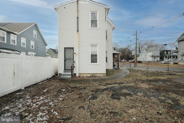 view of back of house