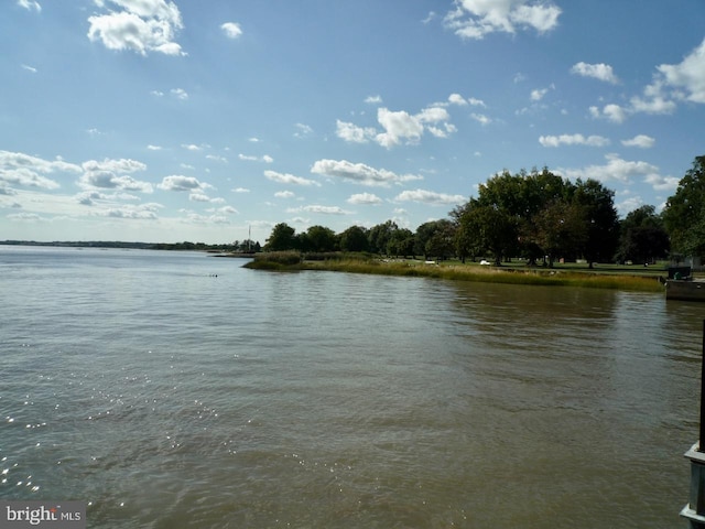 view of water feature