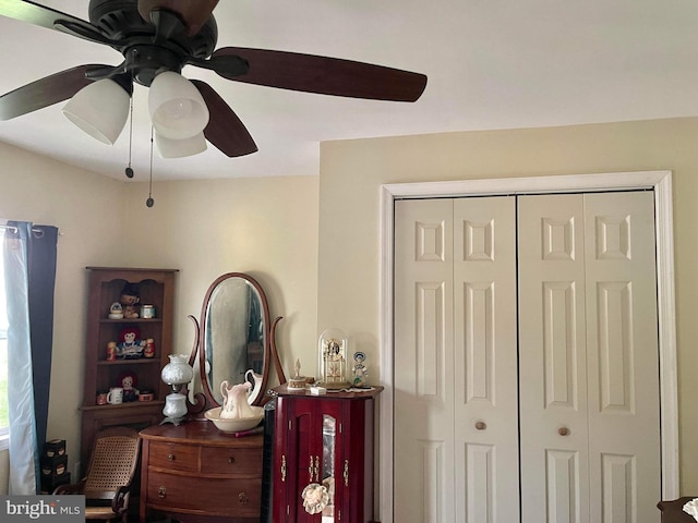 details with ceiling fan