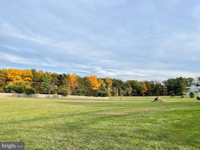 view of home's community featuring a yard