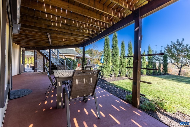 view of patio / terrace