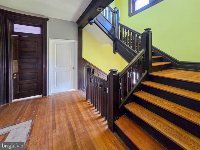 interior space featuring light hardwood / wood-style flooring