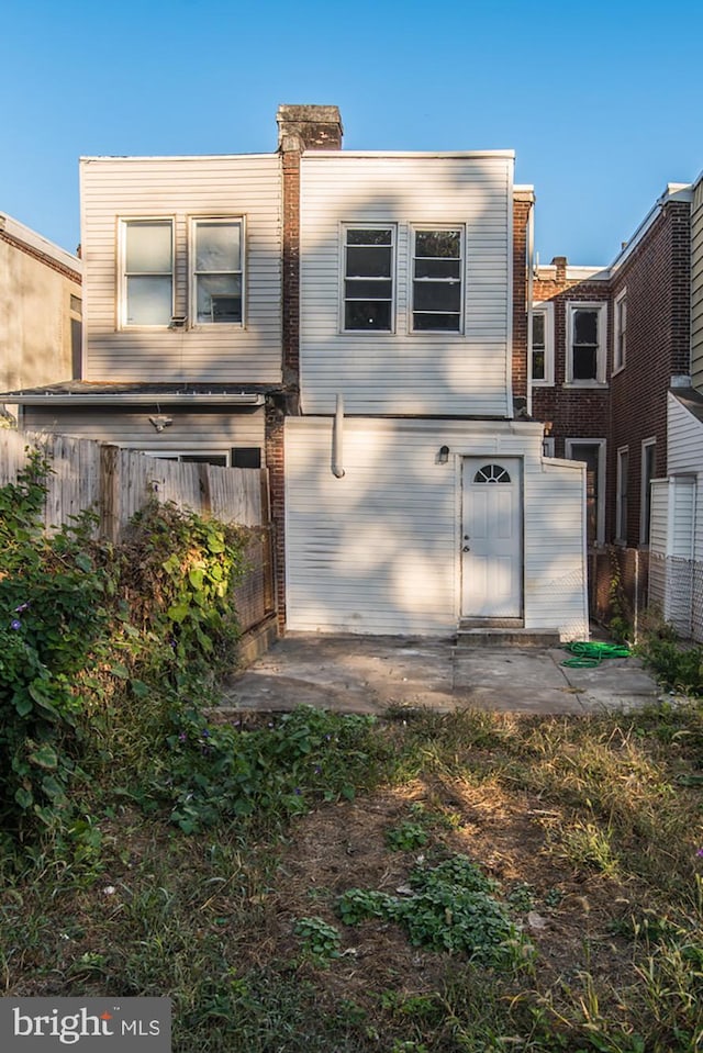 view of rear view of house