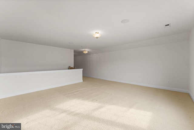 interior space with light carpet