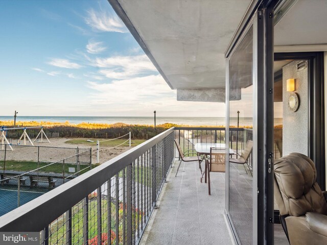 11500 Coastal Hwy Unit 103, Ocean City, MD 21842 - balcony featuring a water view