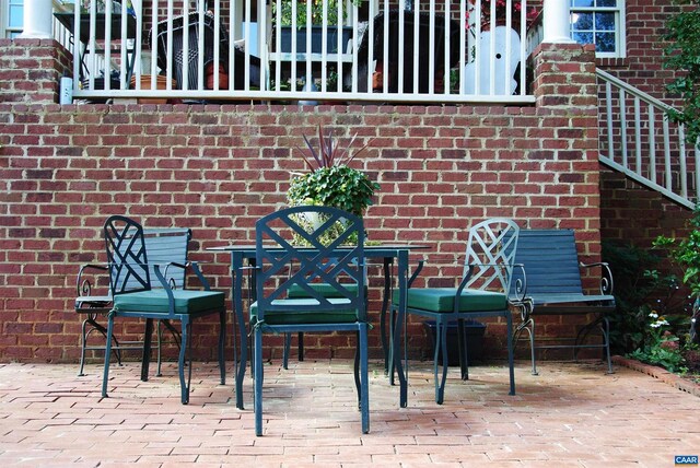 2004 Seven Meadows Ln, Appomattox, VA 24522 - view of patio