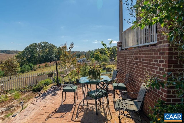 2004 Seven Meadows Ln, Appomattox, VA 24522 - view of patio / terrace with outdoor dining space
