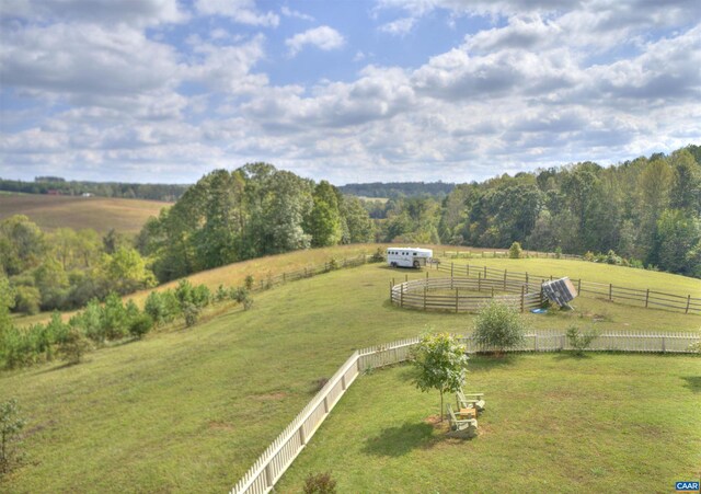 2004 Seven Meadows Ln, Appomattox, VA 24522 - view of yard featuring a rural view