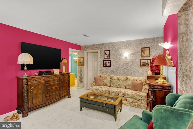 3121 Pineview Dr, Dover, PA 17315 - living room with visible vents