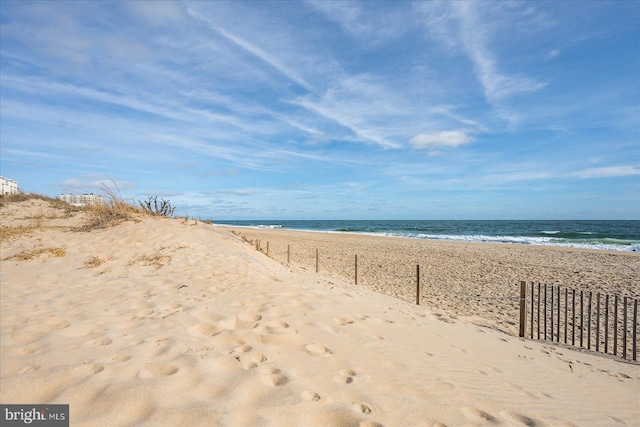 water view with a beach view