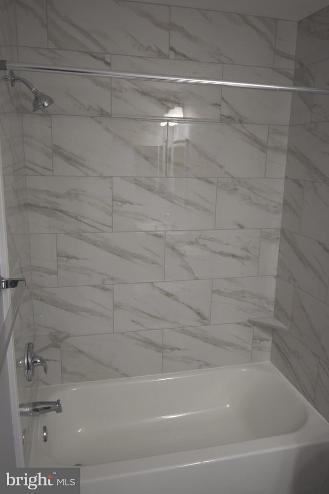 full bathroom featuring bathtub / shower combination