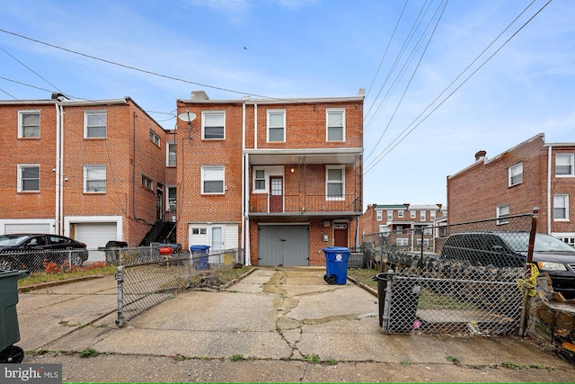 view of back of property