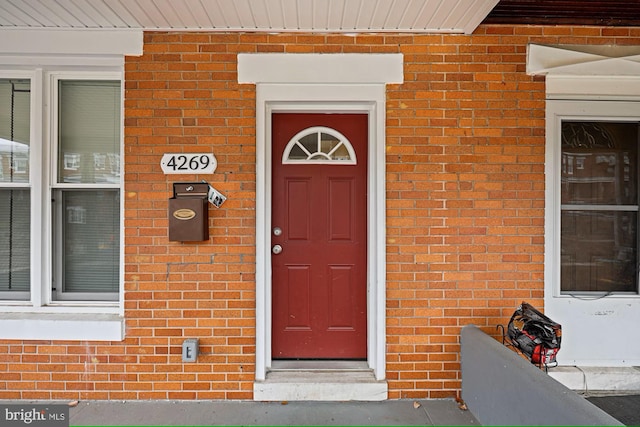 view of property entrance