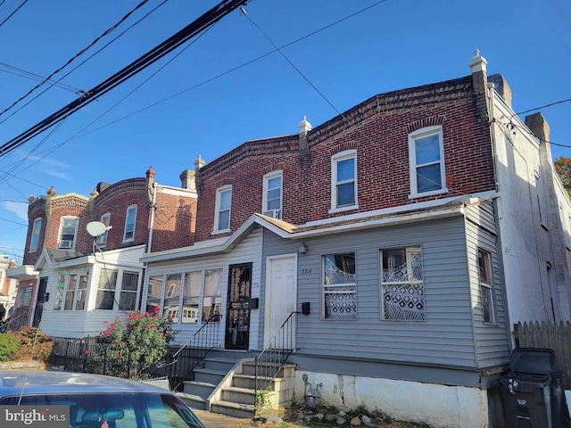 view of rear view of property