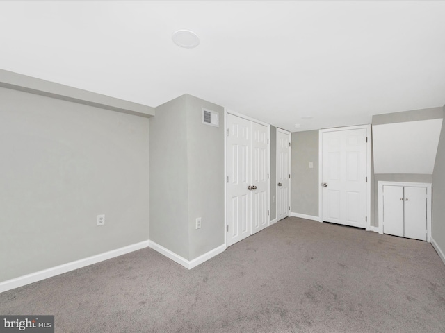 bonus room with carpet floors