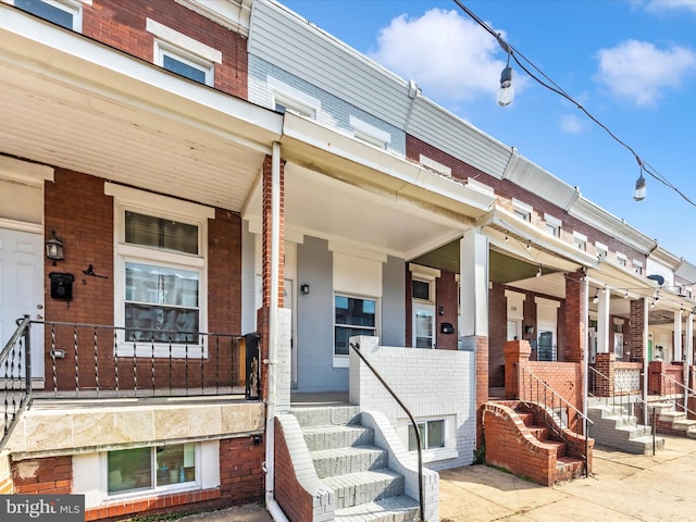 view of townhome / multi-family property