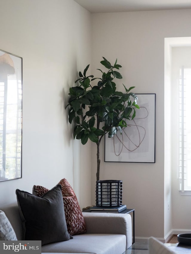 view of sitting room