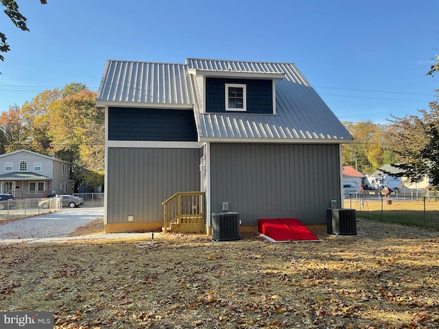 exterior space with central AC