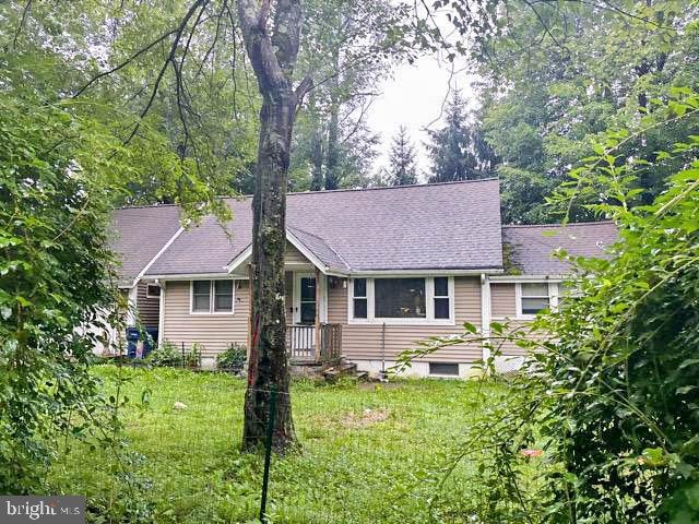 single story home featuring a front lawn