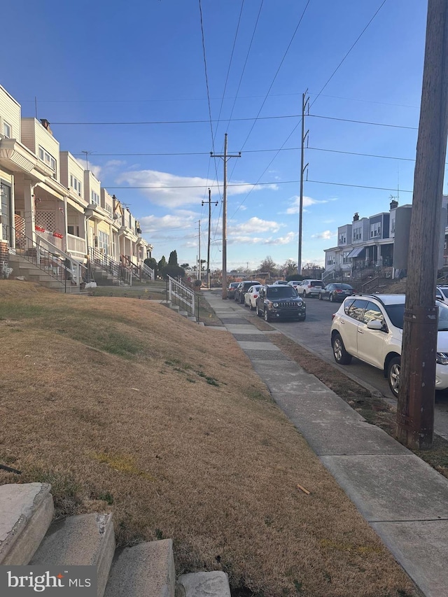 view of street