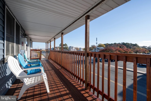 14211 Dukes Ave Unit 203, Ocean City, MD 21842 - view of wooden terrace