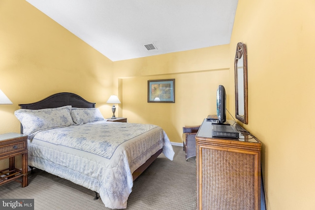 bedroom featuring carpet flooring