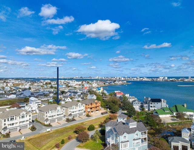 12920 Carmel Ave Unit 10, Ocean City, MD 21842 - aerial view of residential area with a large body of water