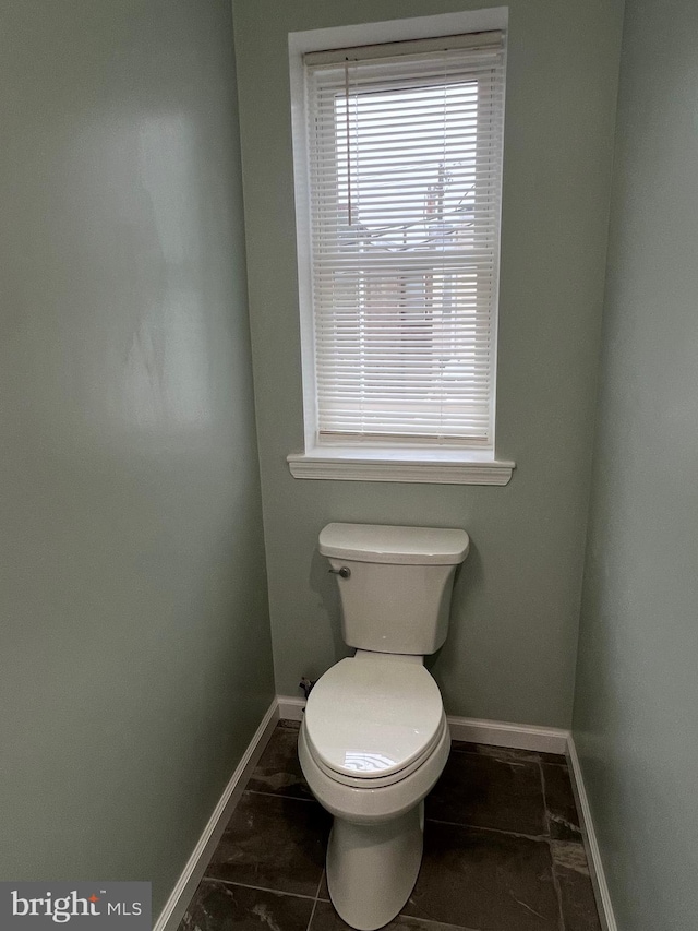 bathroom with toilet