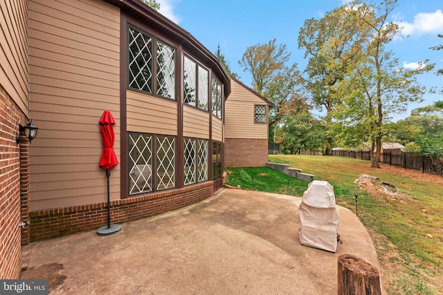 exterior space featuring a patio area