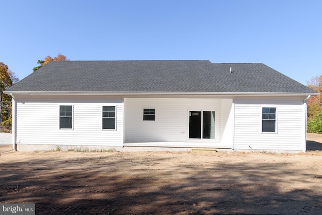 view of rear view of house