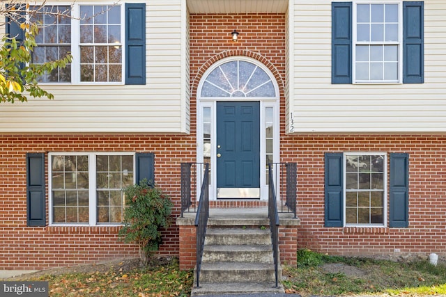 view of entrance to property