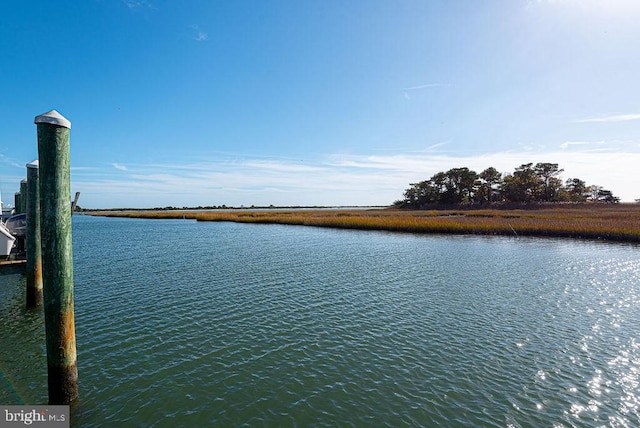 property view of water