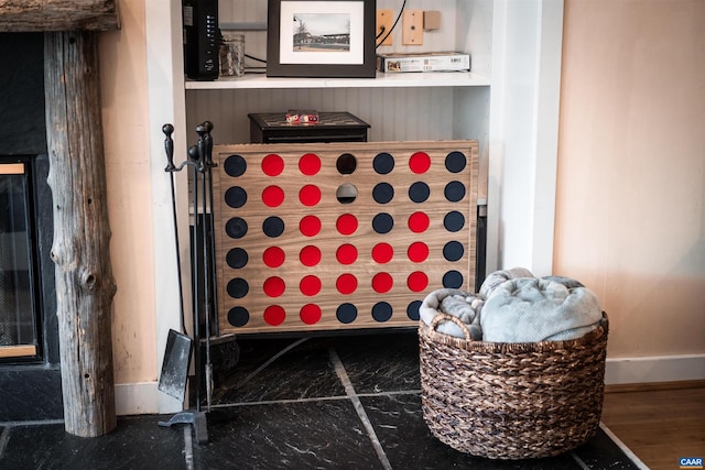 room details with wood-type flooring