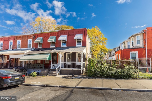 view of townhome / multi-family property