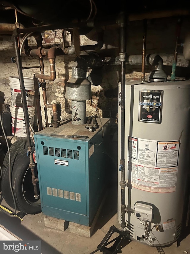 utilities featuring water heater