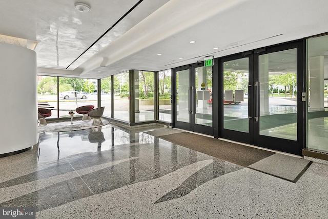 view of community lobby