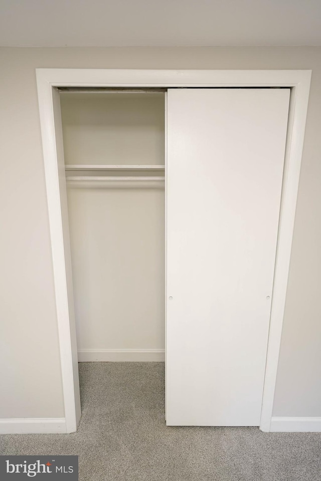 view of closet