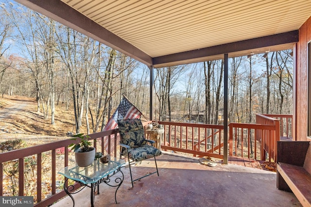 exterior space featuring a patio area