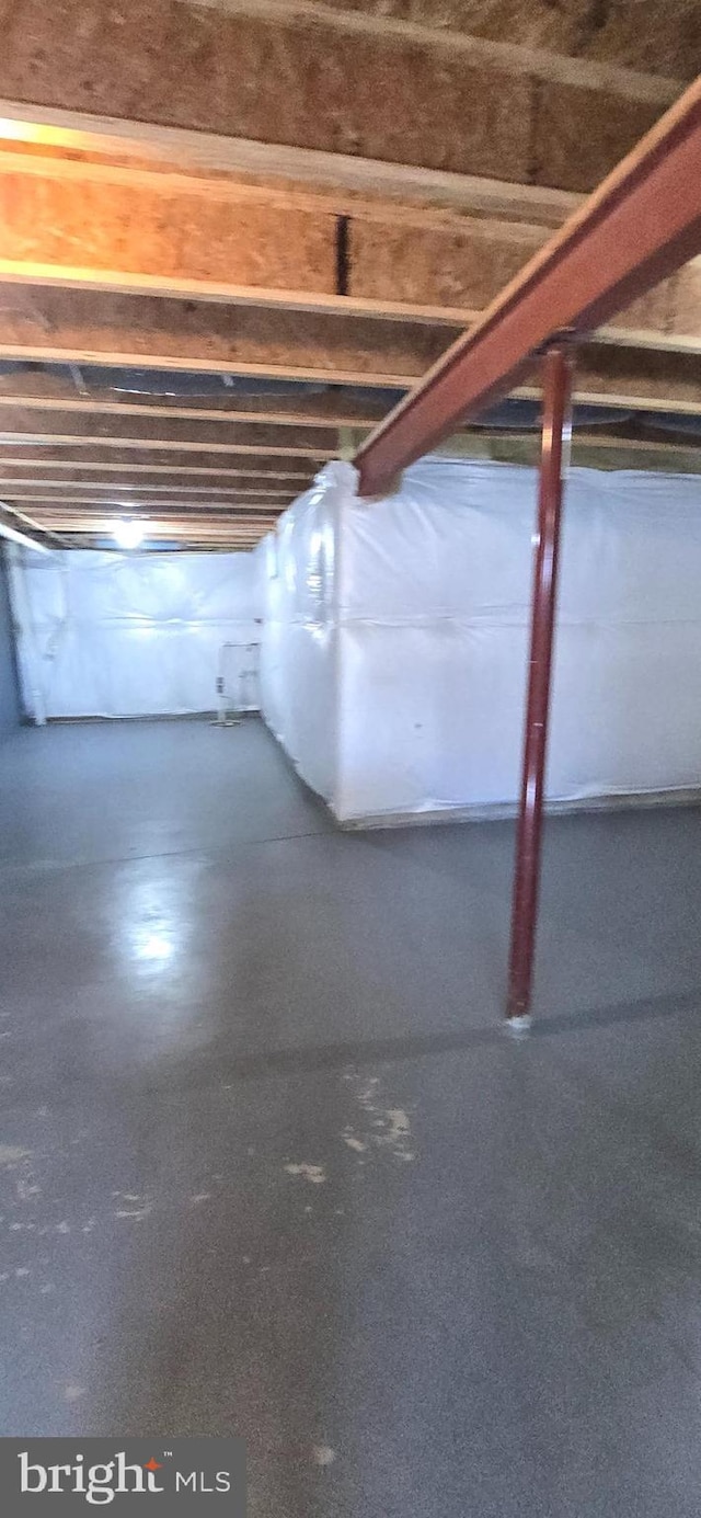 222 Dinwiddie Way, Kearneysville, WV 25430 - view of unfinished basement