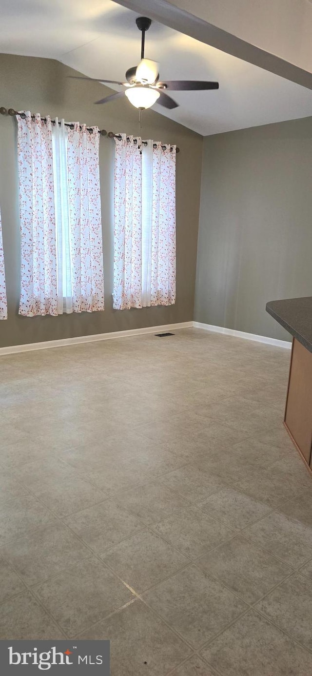 222 Dinwiddie Way, Kearneysville, WV 25430 - unfurnished room with a ceiling fan and baseboards