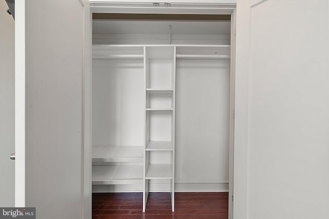 view of closet