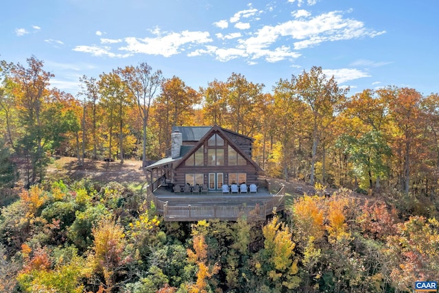 view of back of house