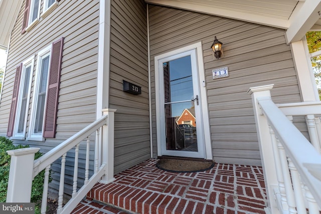 view of property entrance